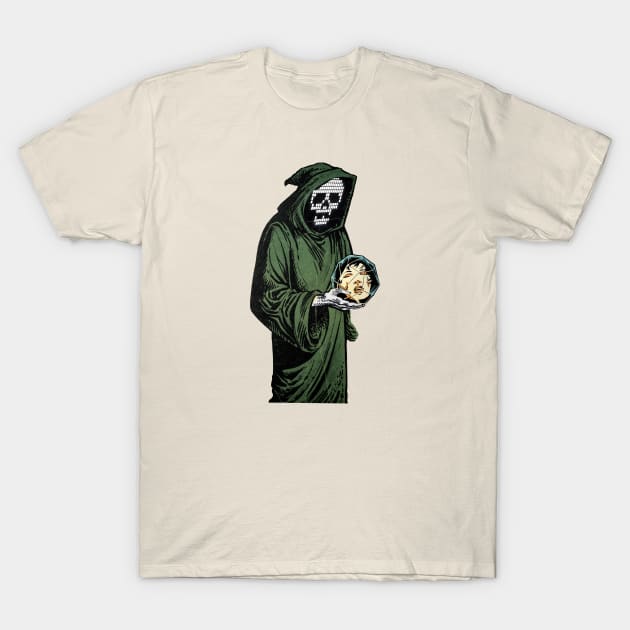 Green Wizard T-Shirt by MoonPatrol